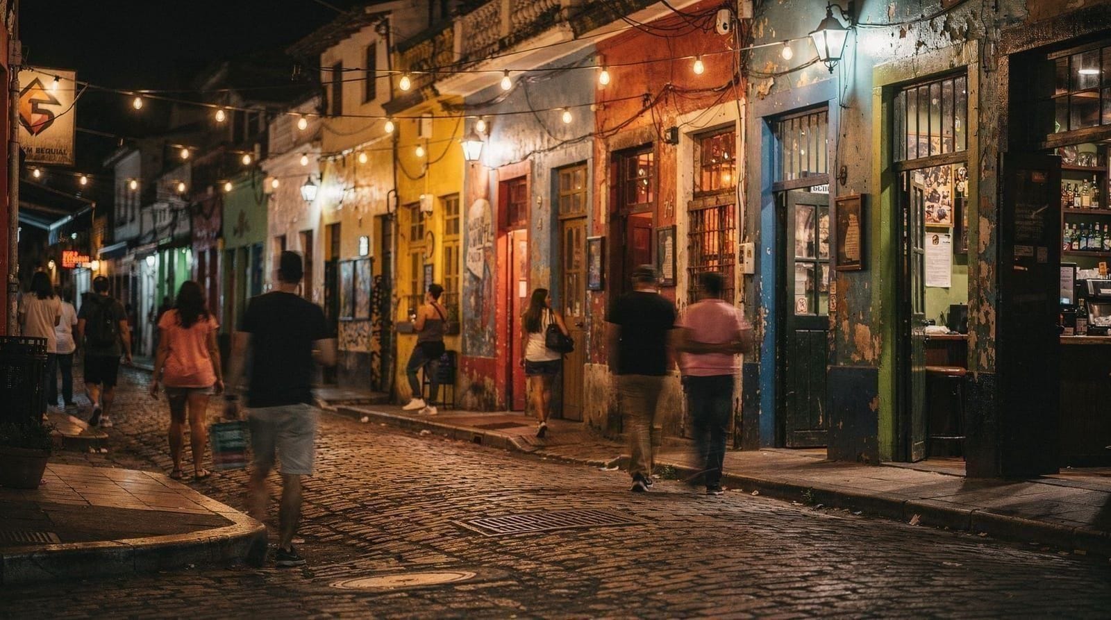 Una serata a Vila Madalena
