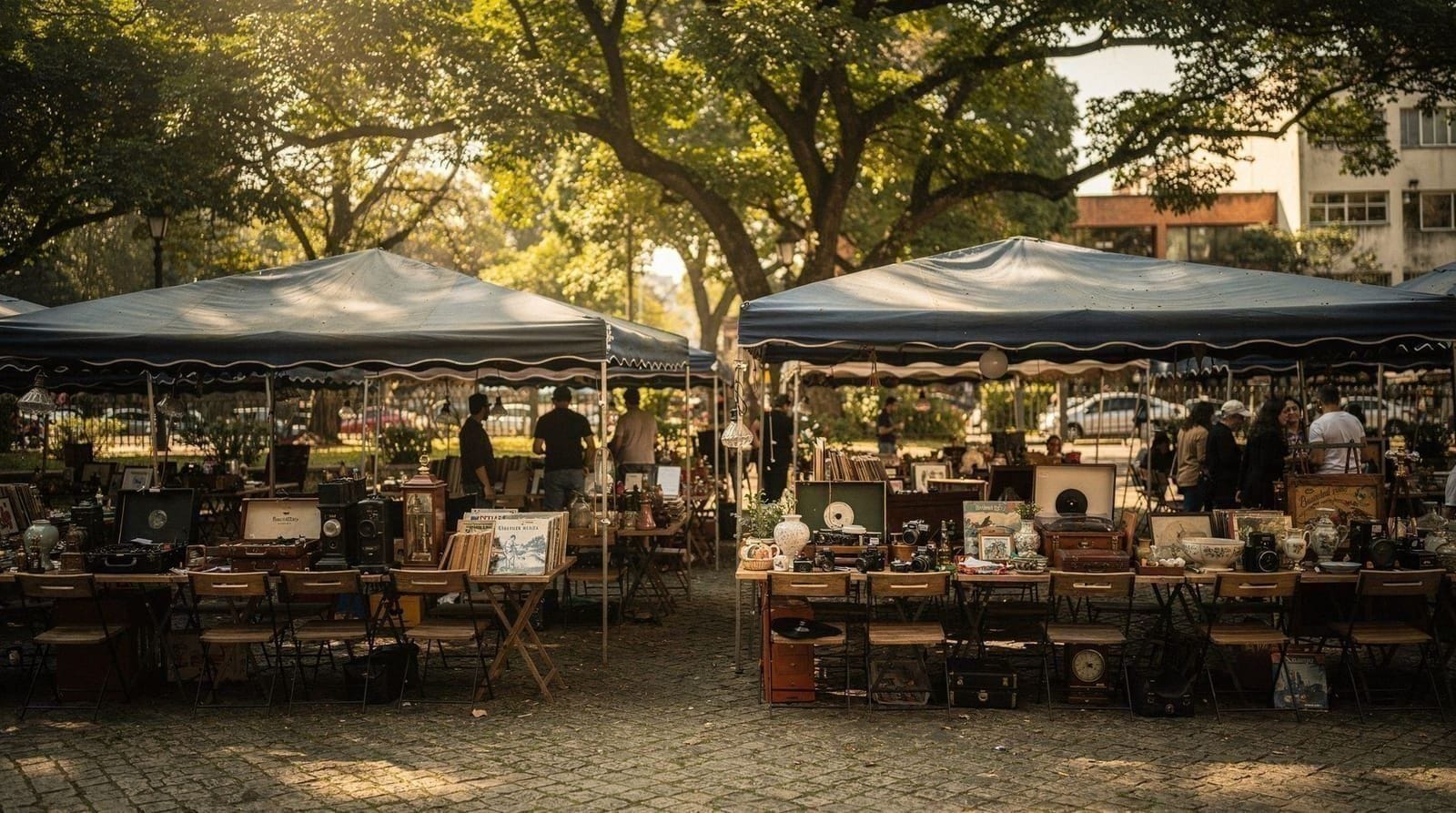 Le marché du samedi de la Praça Benedito Calixto