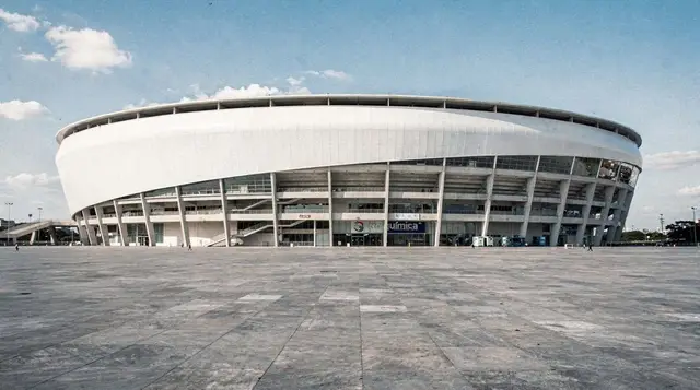 Watching Corinthians at Neo Química Arena