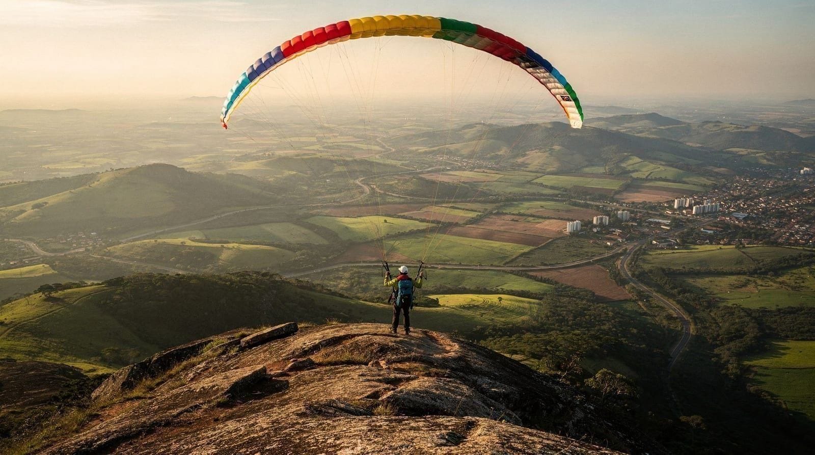 Faire du parapente près de São Paulo