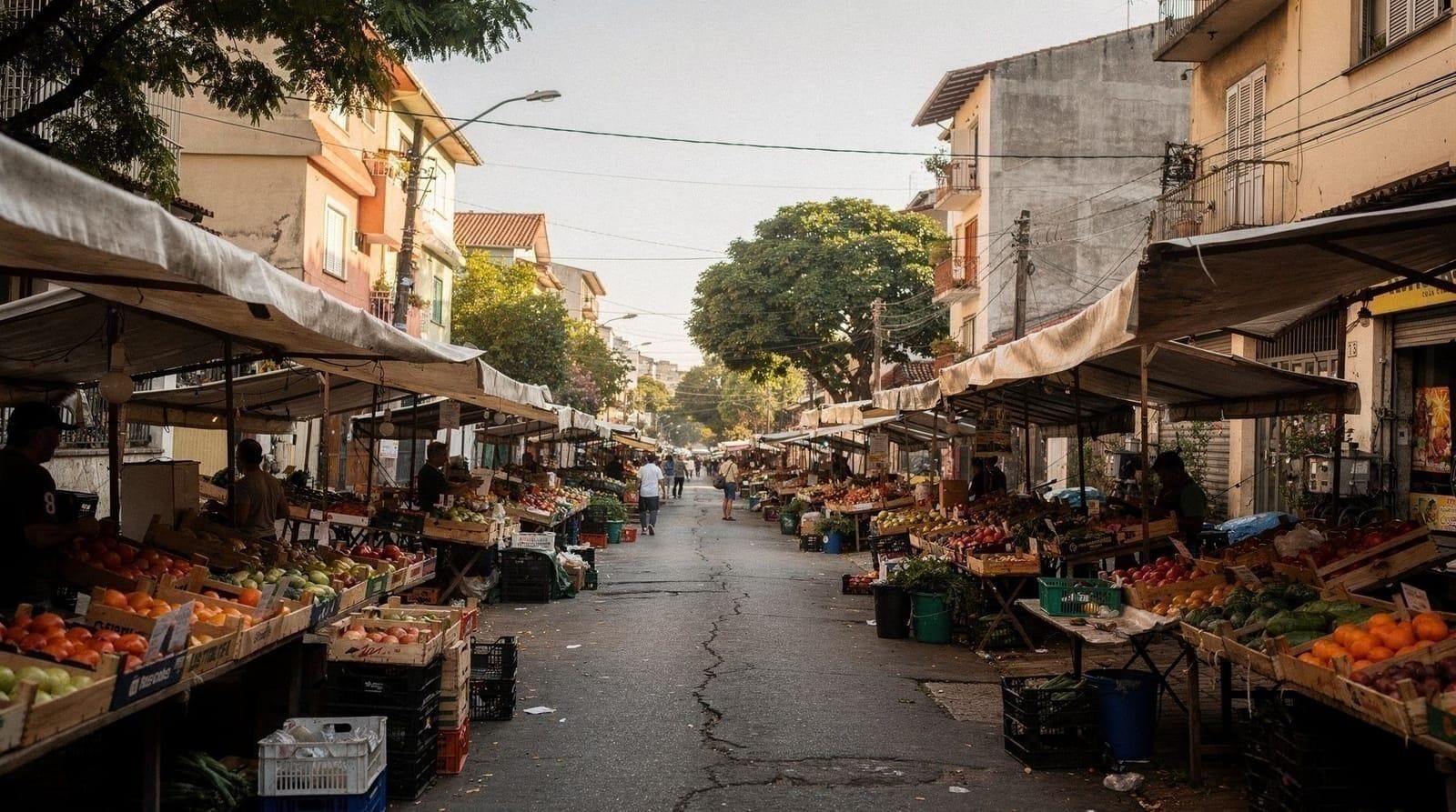 Les marchés de rue de São Paulo (feiras livres)