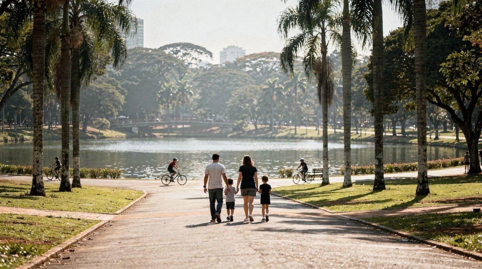 São Paulo avec des enfants